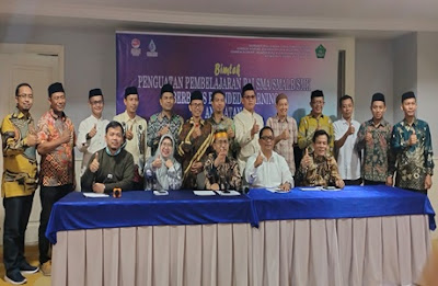 SMK Islam Yapim Manado Join Bimtek Blended Learning